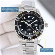 仿浪琴062606黑壳黑面